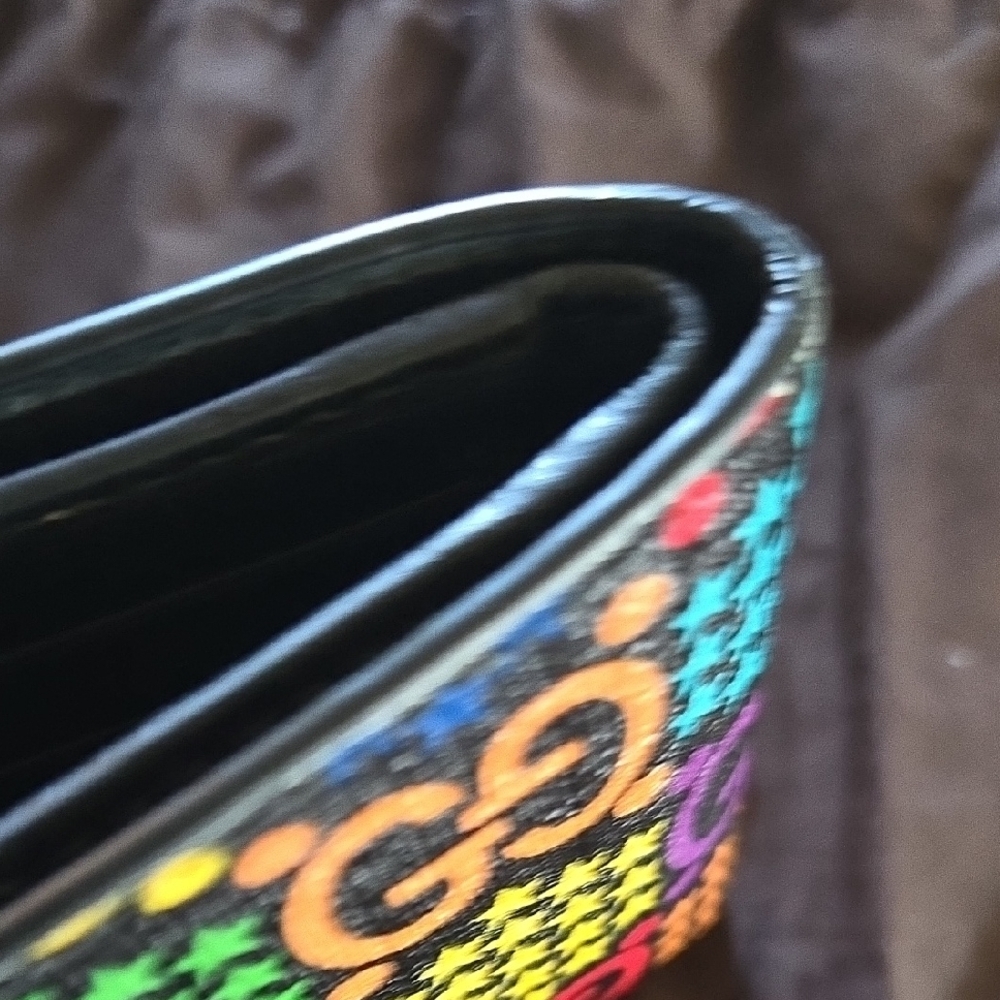 Gucci Colorful GG Pattern Wallet - Picture 8 of 11